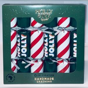 Christmas Festive Crackers. 6 Count - NEW!